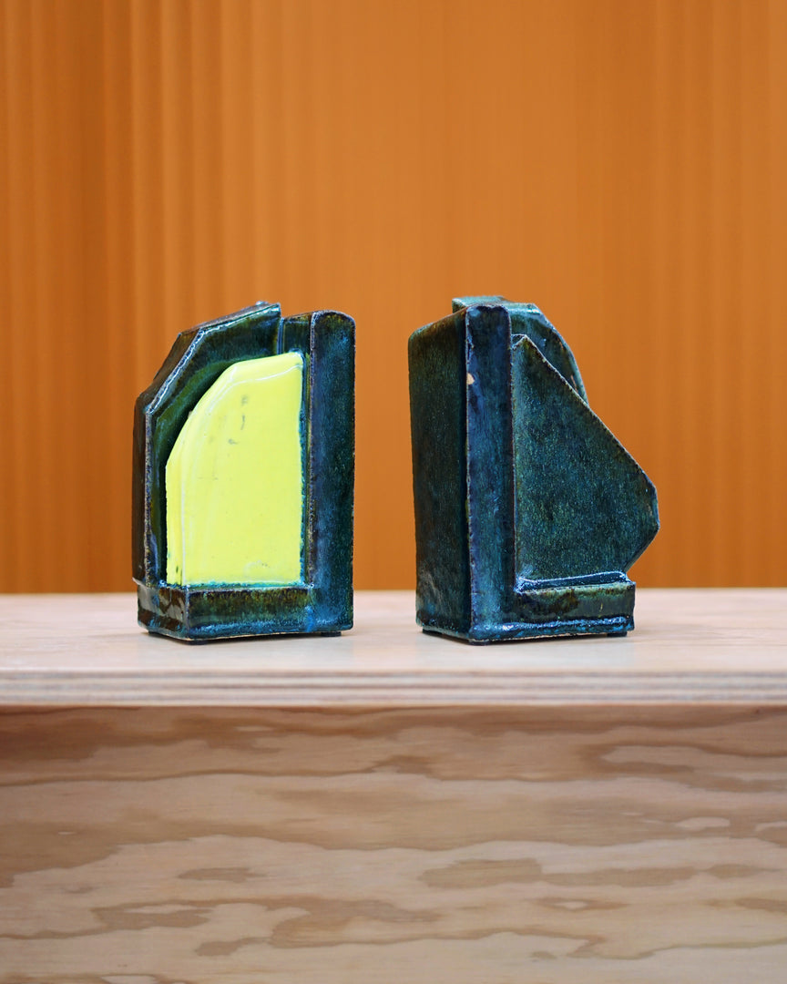 Shane Gabier - Green Bookends