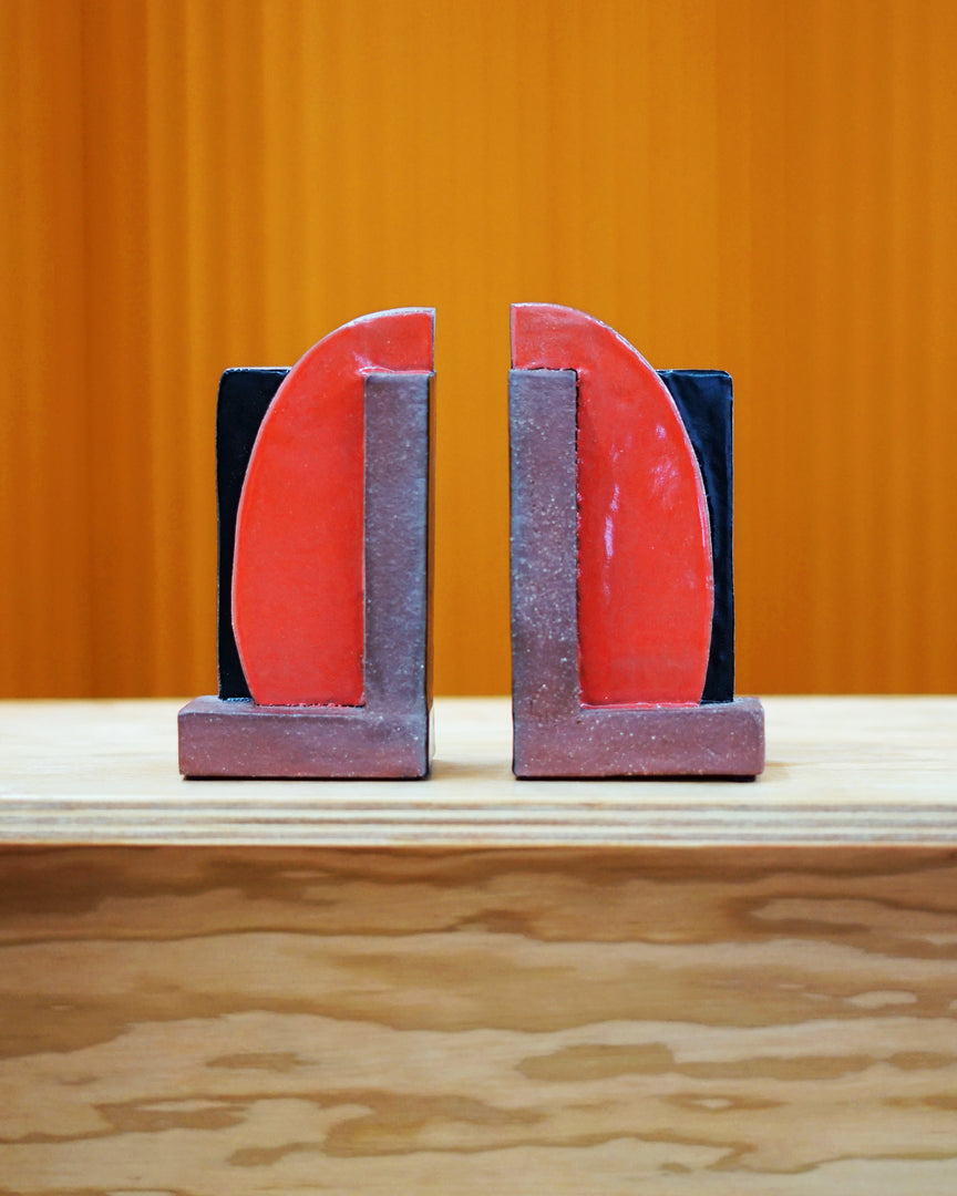 Shane Gabier - Red Bookends