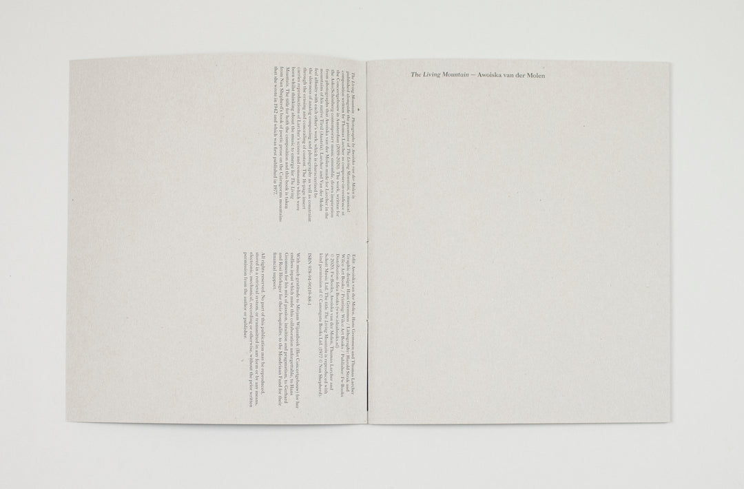Awoiska Van Der Molen – The Living Mountain