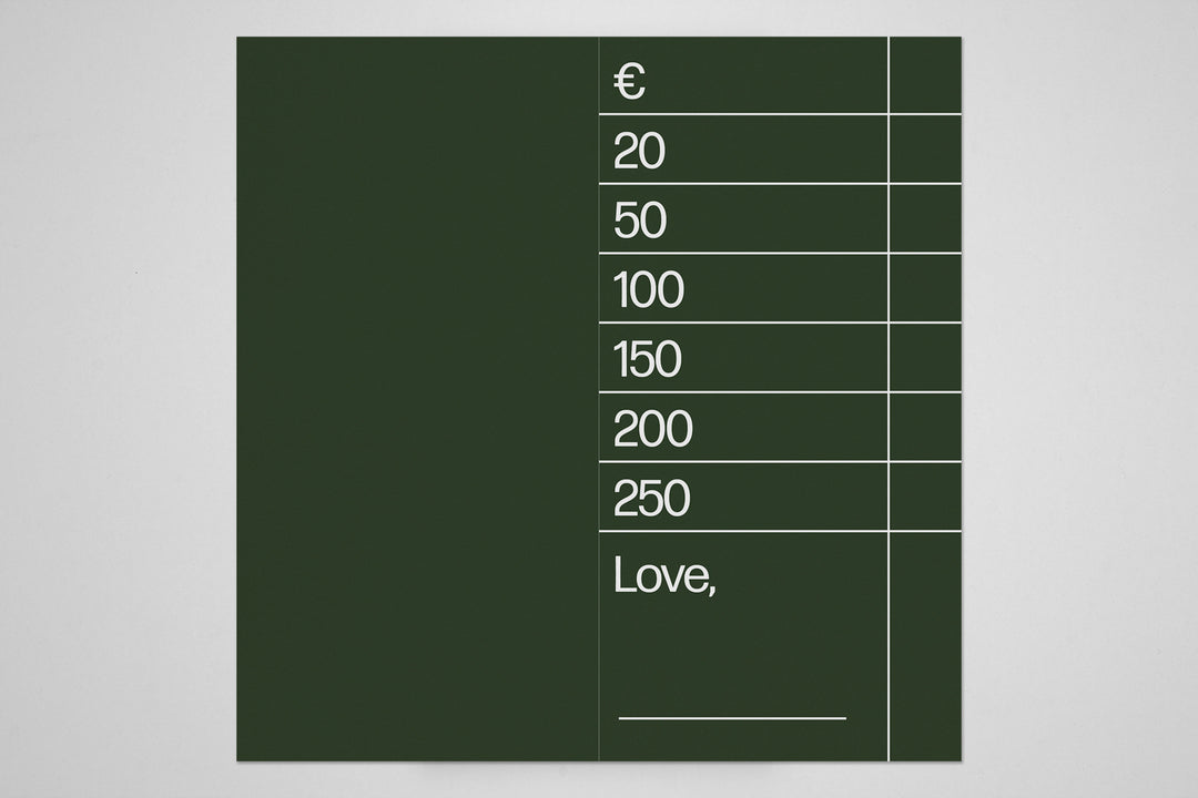 Ensemble Gift Card