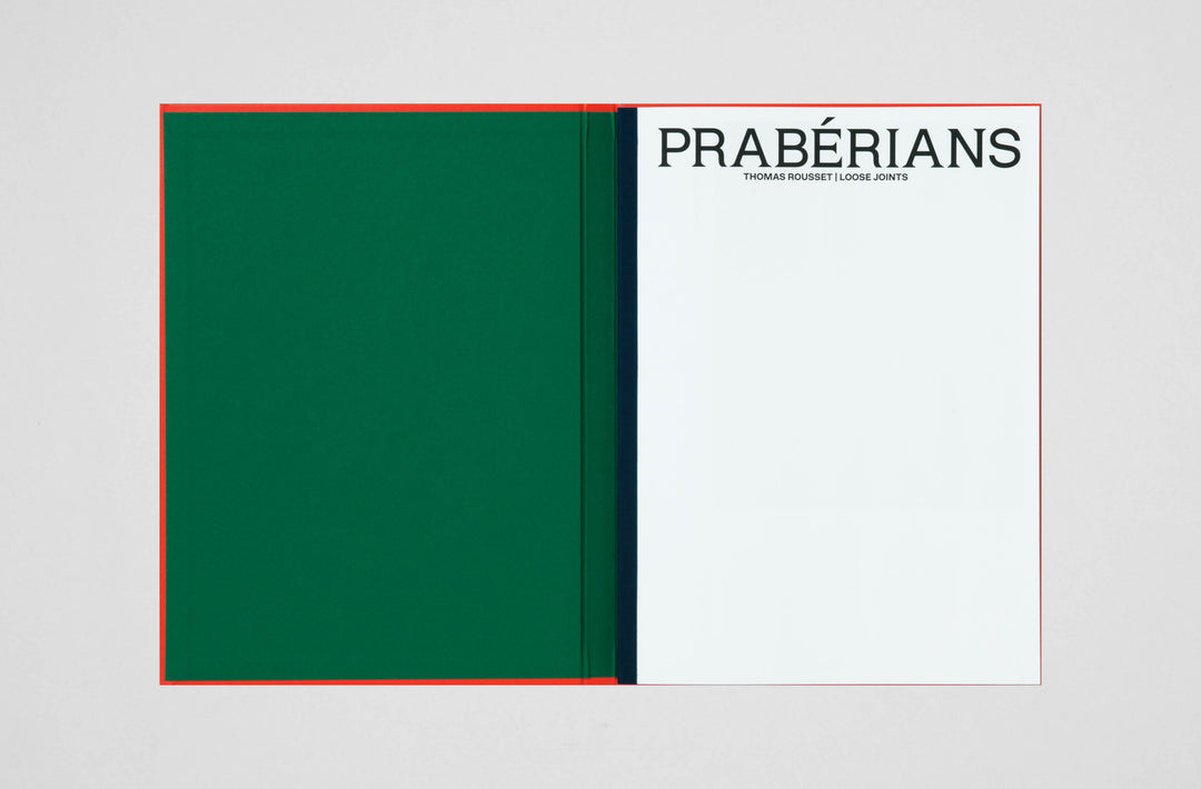 Thomas Rousset – Prabérians SIGNED photobook, published by Loose Joints.
