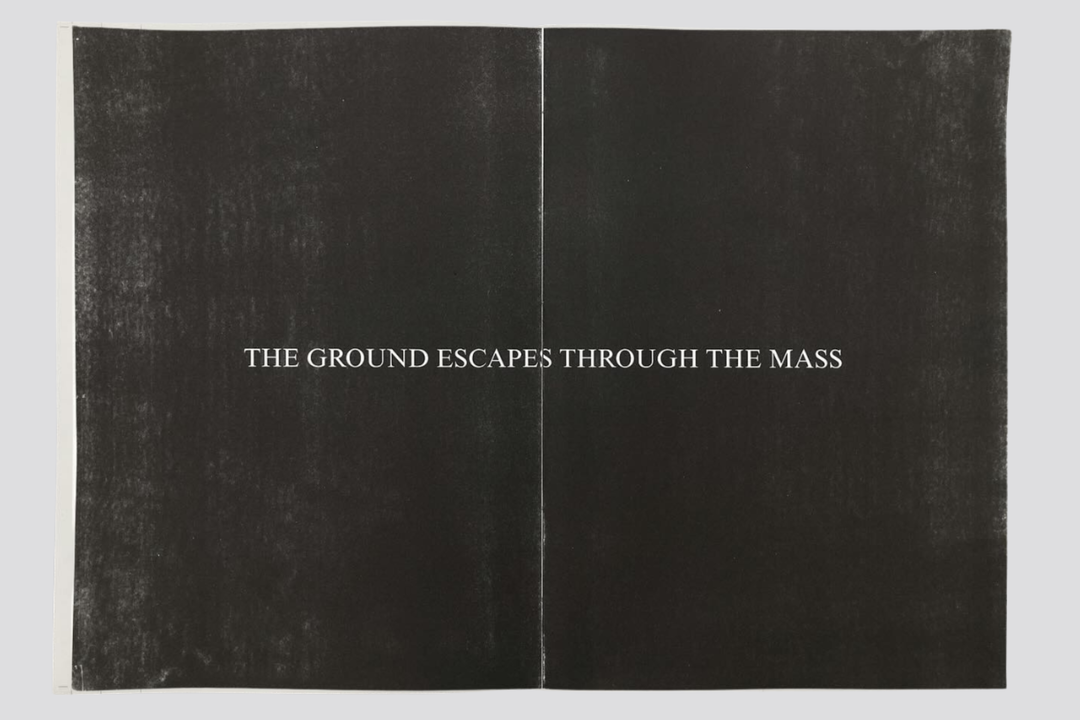 George Booth-Cole - The Ground Escapes Through The Mass