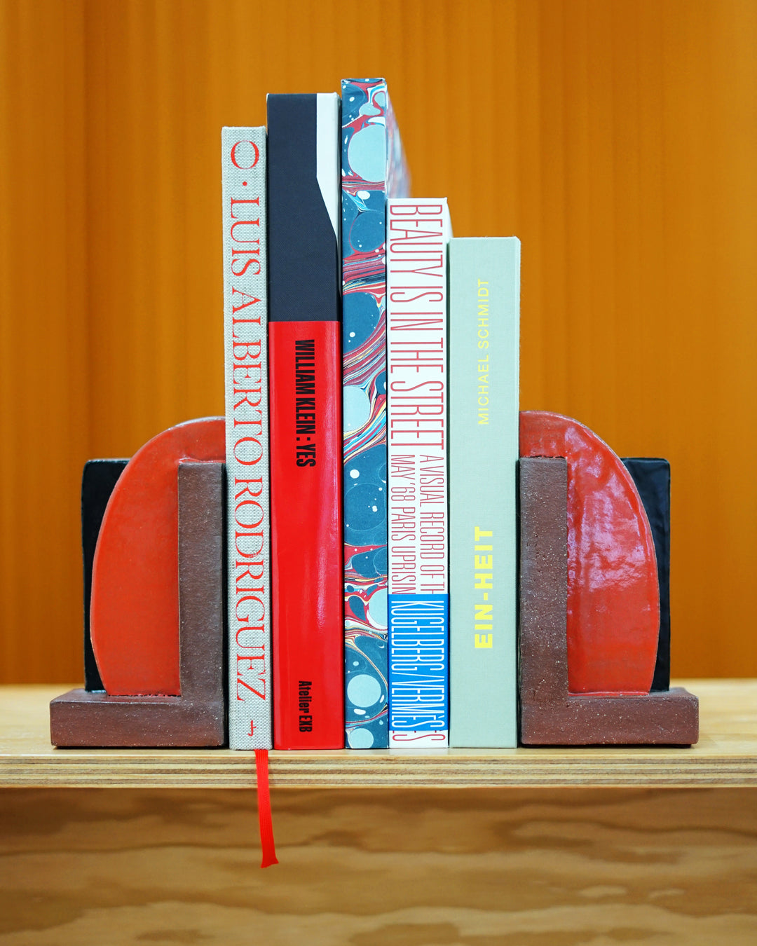 Shane Gabier - Red Bookends