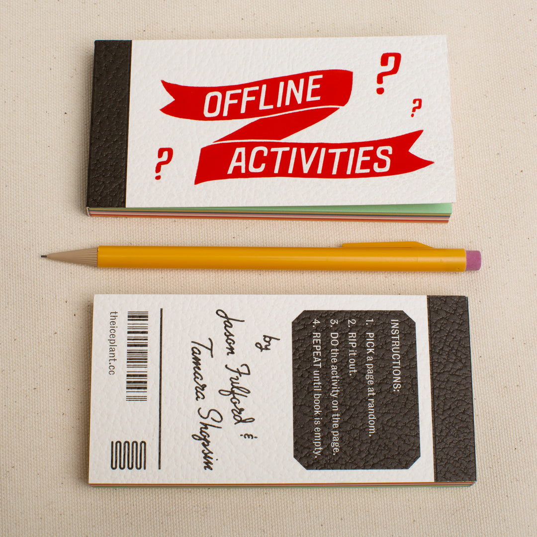 Tamara Shopsin & Jason Fulford – Offline Activities